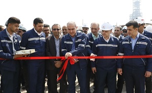 پروژه «استکر ریکلایمر» کارخانه صبافولاد خلیج فارس افتتاح شد