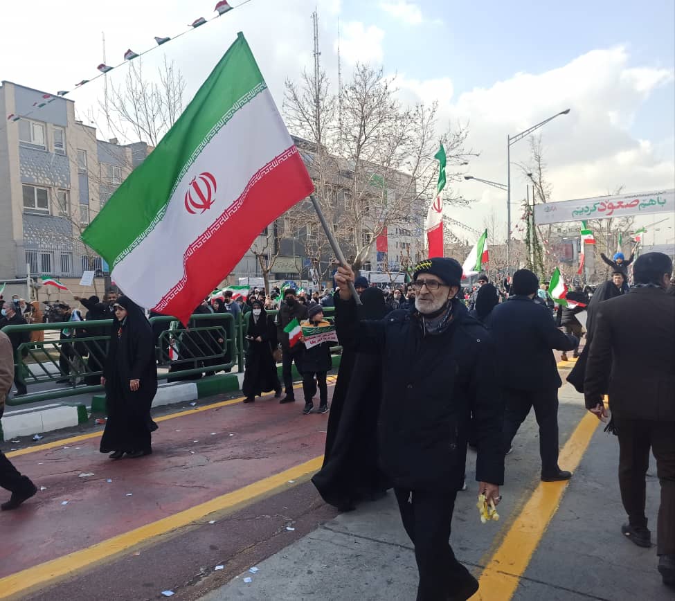 شکوه حضور مردم تهران در چهل و چهارمین بهار انقلاب/گزارش تصویری